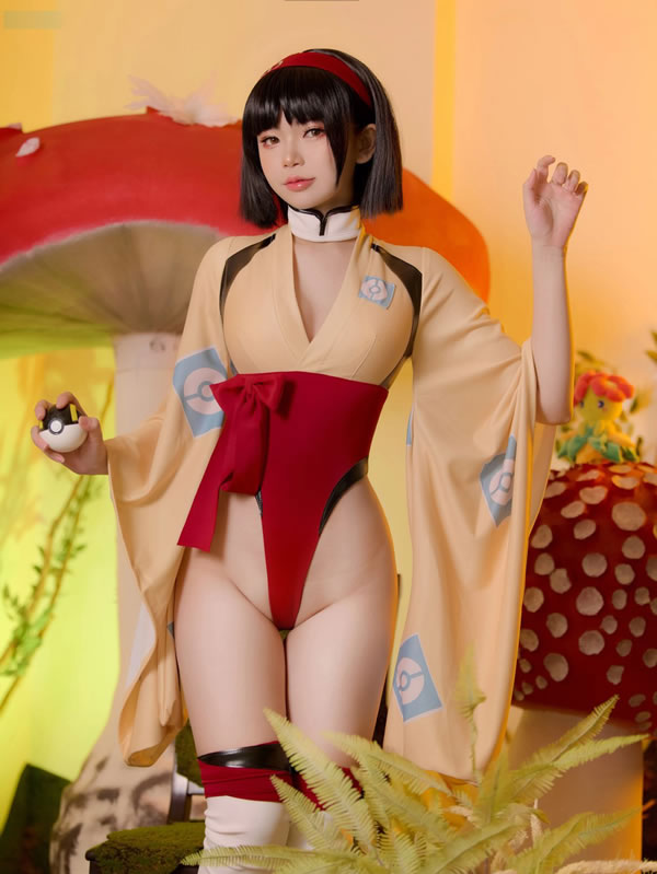 神似喵小吉的短发美女演绎Erika埃里卡